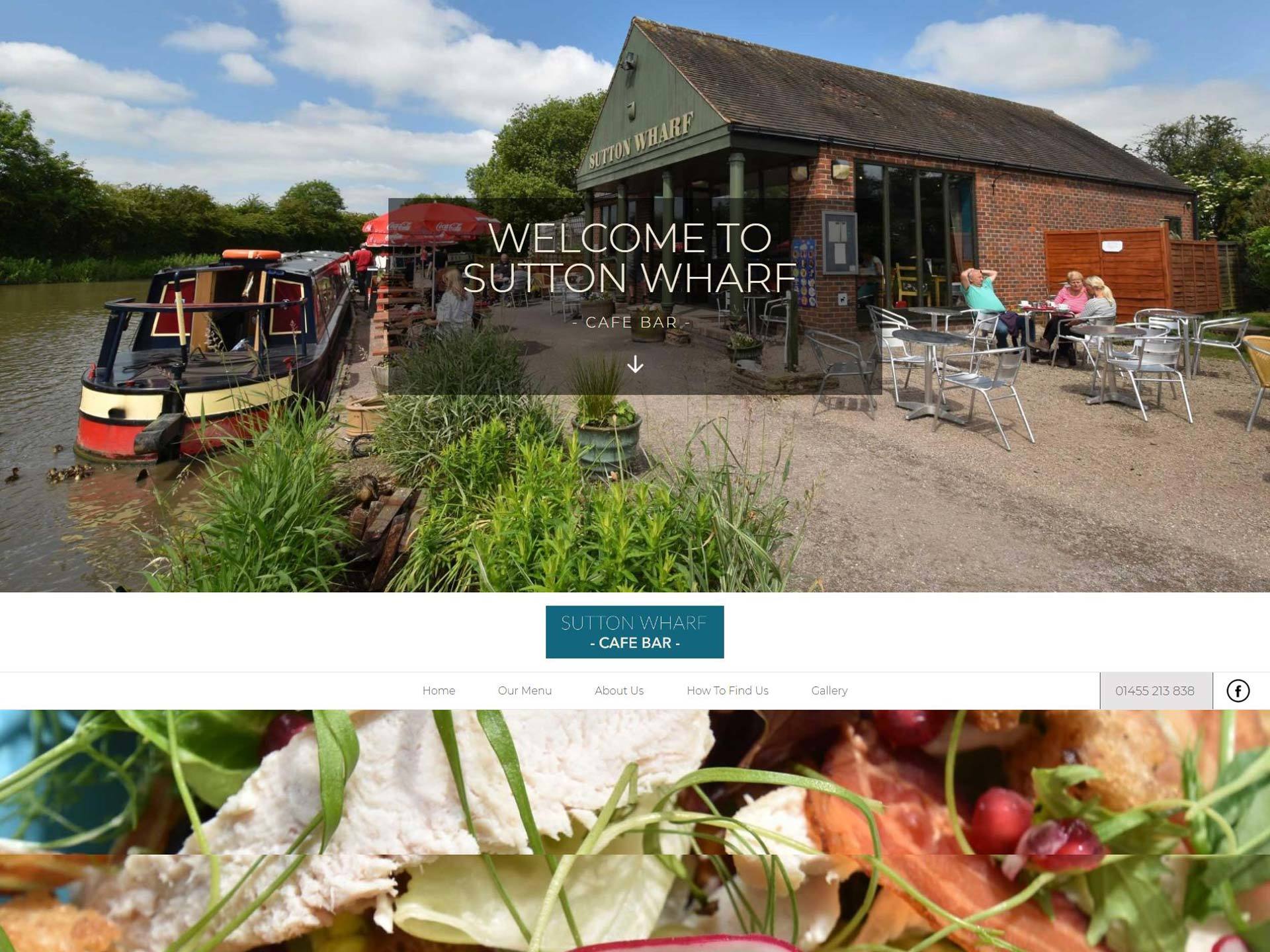 Sutton Wharf website created by it'seeze Leicester